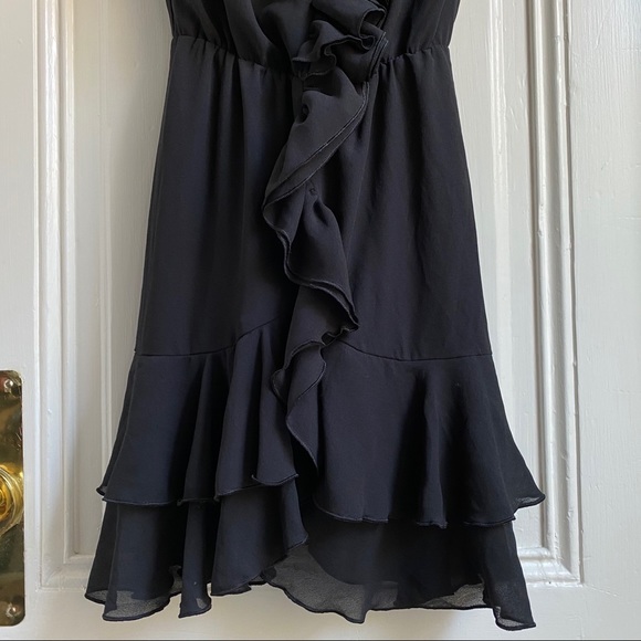 H&M Black Ruffle Dress - Picture 4 of 7